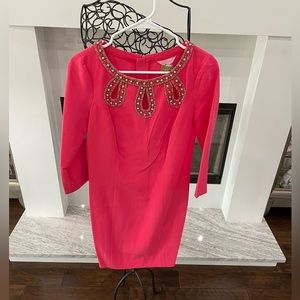 Lilly Pulitzer Embellished Sheath Dress